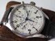 ZF Factory IWC Pilot's White Dial Black Leather Strap 43mm Swiss 7750 Chronograph Watch (2)_th.jpg